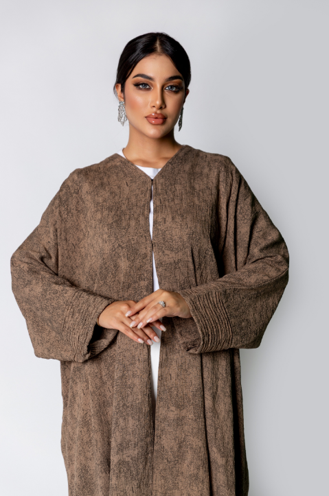 عباية كريب ملكي