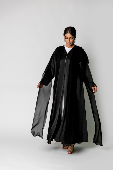 عباية كلوش طبقتين