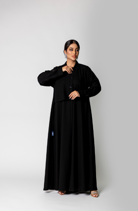 عباية كلوش كريب