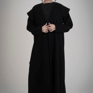 عباية اسود سادة